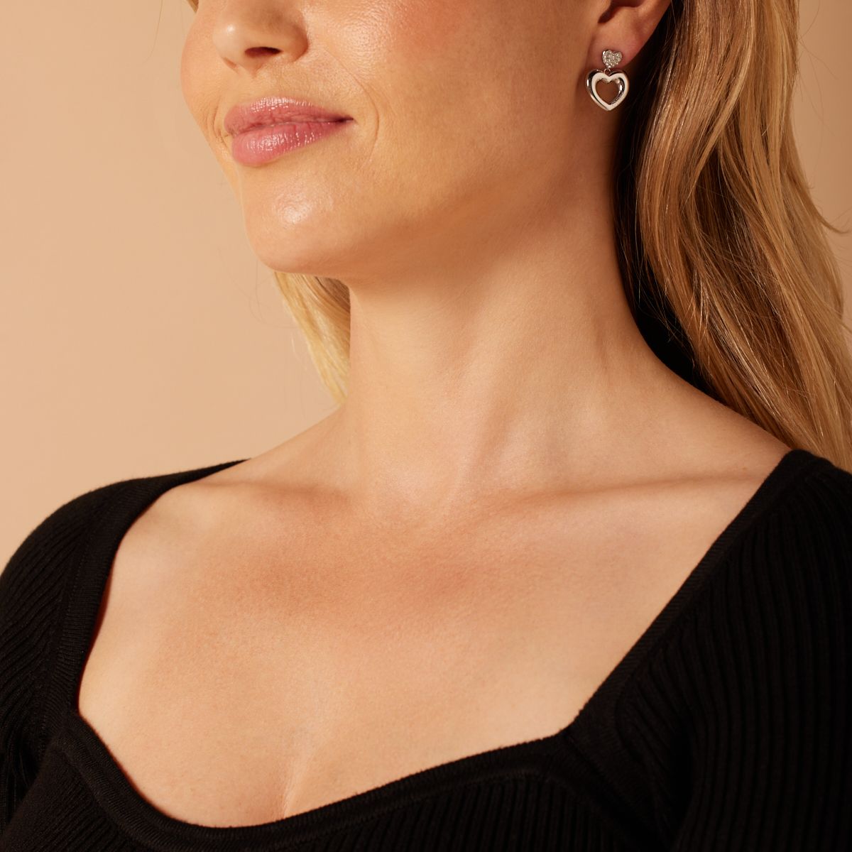 Guess Stainless steel oorknoppen CRAZY IN LOVE