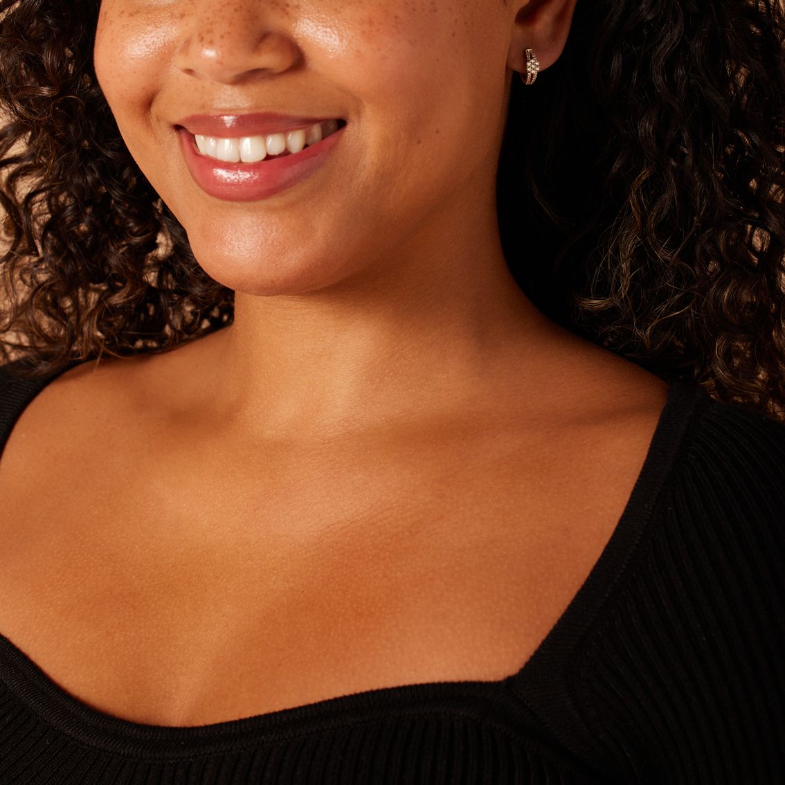 Goldplated oorbellen voor dames