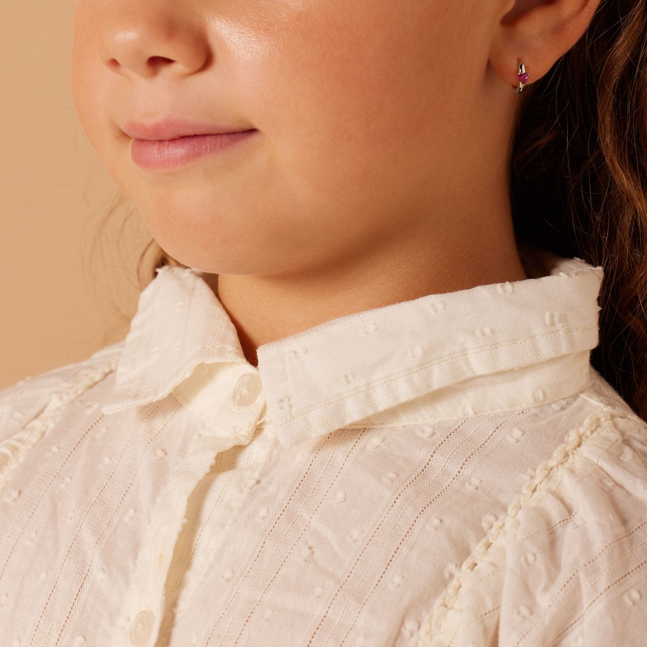 Zilveren kinderoorringen