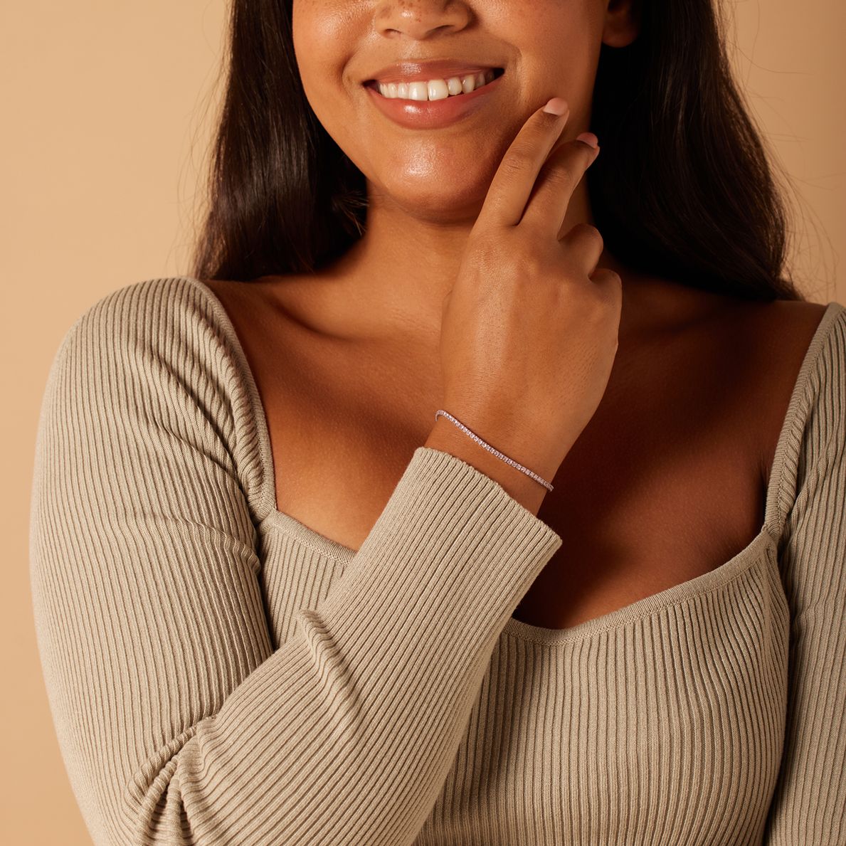 Zilveren armband voor dames