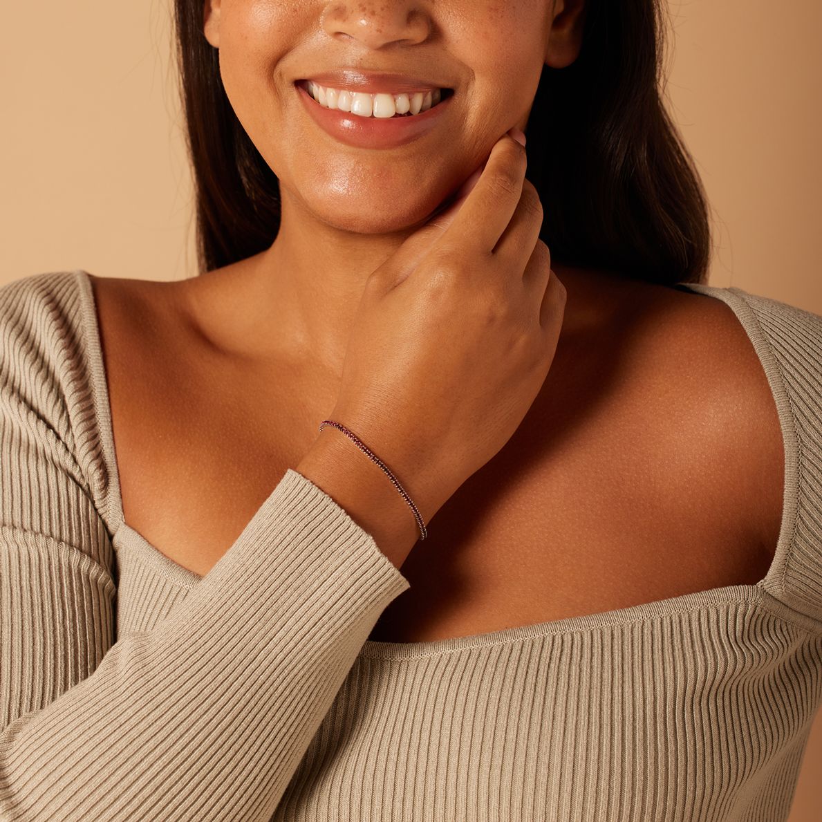 Silbernes Armband für Damen