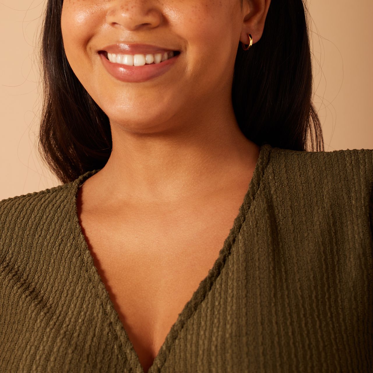 Zilveren goldplated oorringen 13mm voor dames