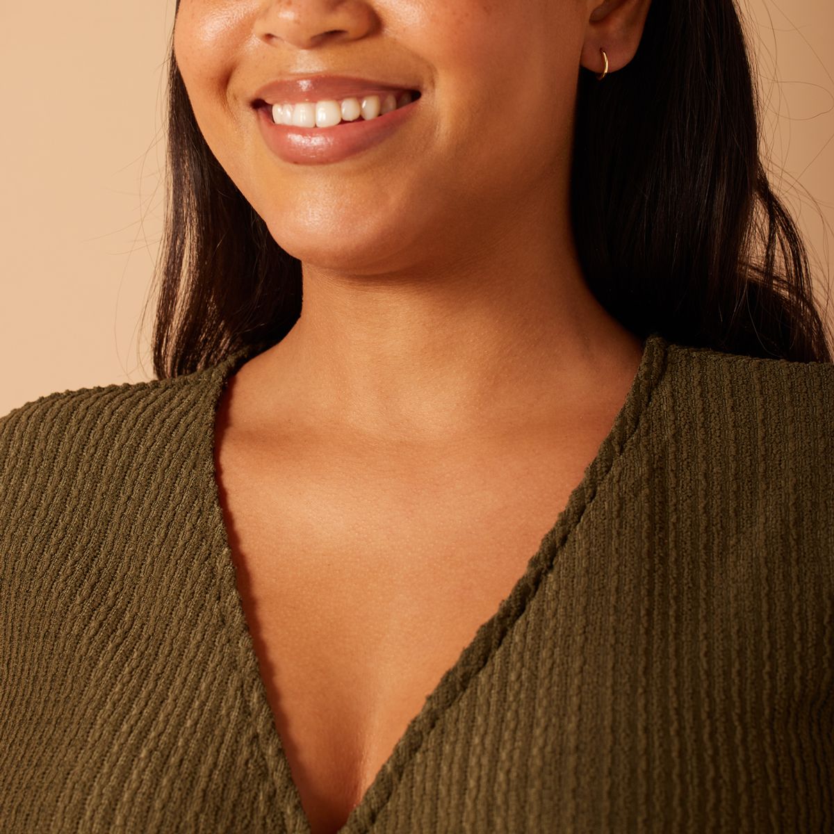 Zilveren goldplated oorringen met zirkonia 12mm voor dames