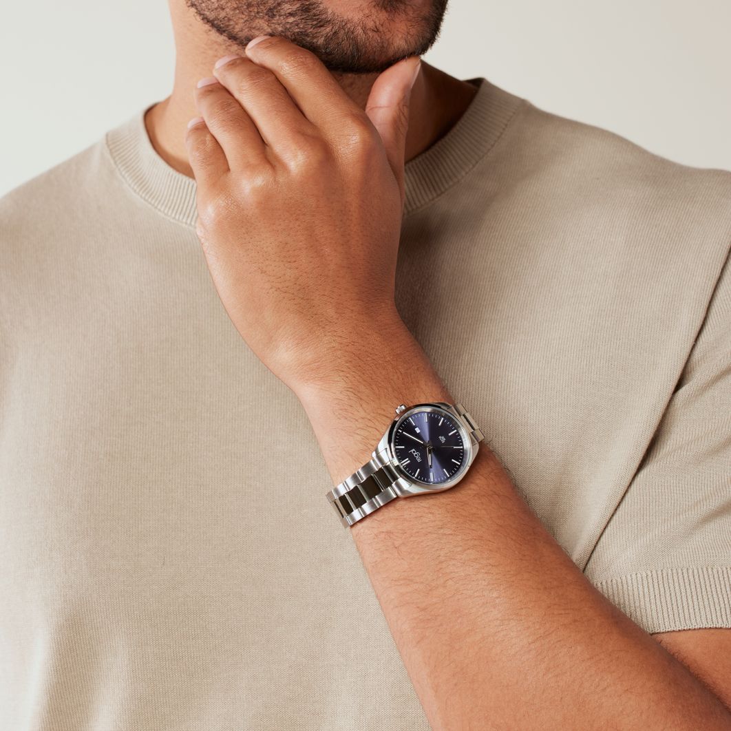 Regal heren horloge met stainless steel band