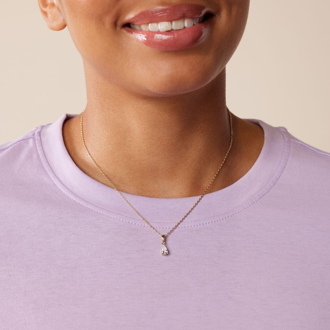 Zilveren goldplated hanger met zirkonia voor dames