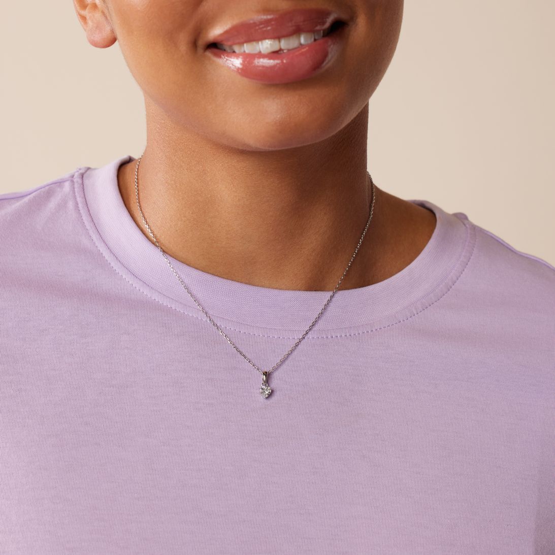 Zilveren hanger voor dames