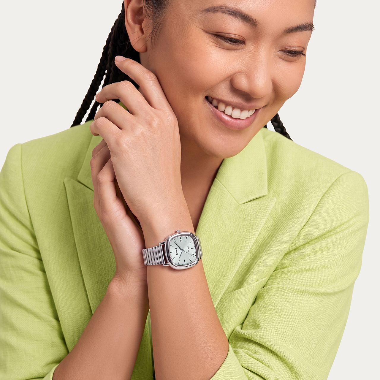 Casio Analoog Horloge Zilverkleurig LTP-B166D-7AVEF