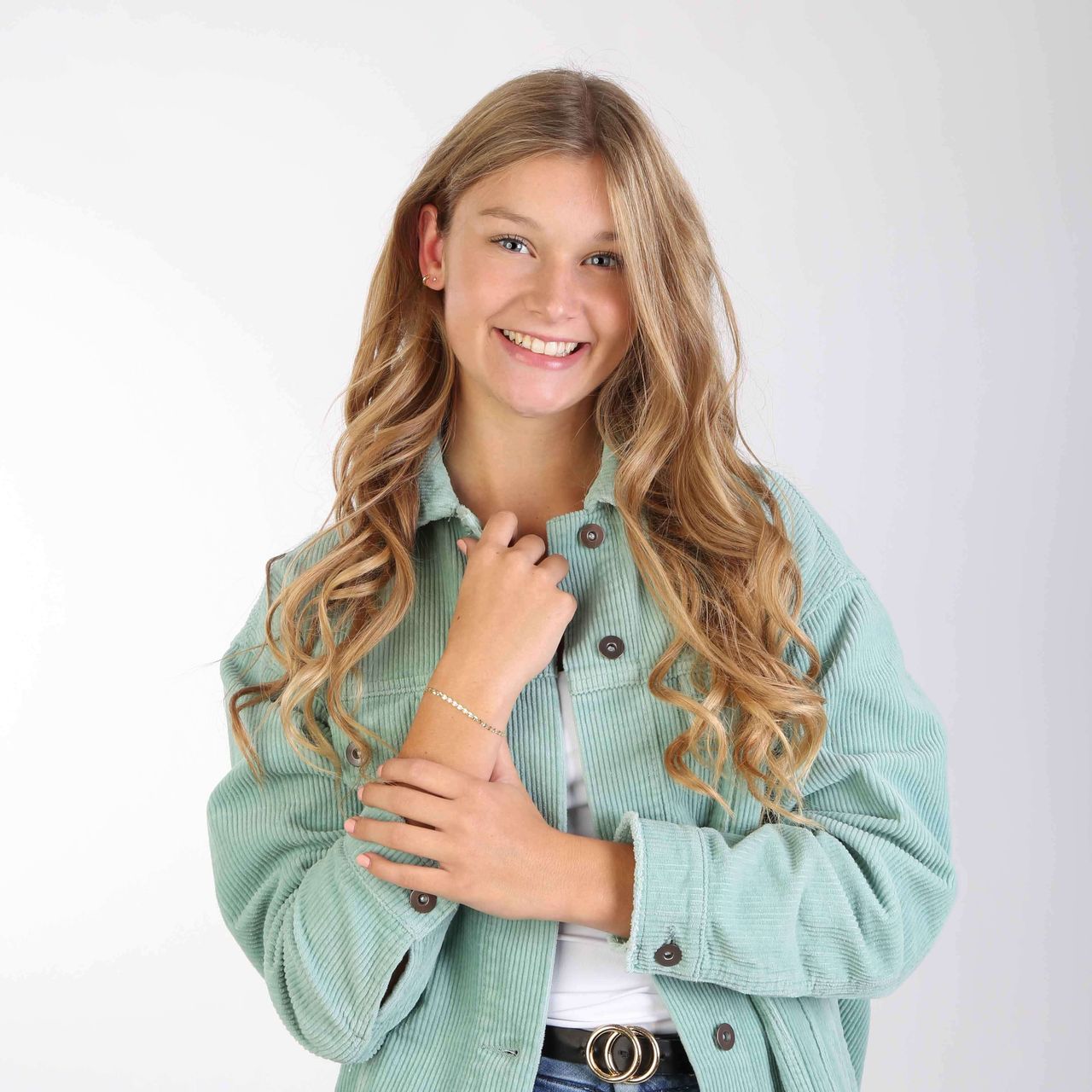 9 karaat oorknoppen met zirkonia 2mm voor dames