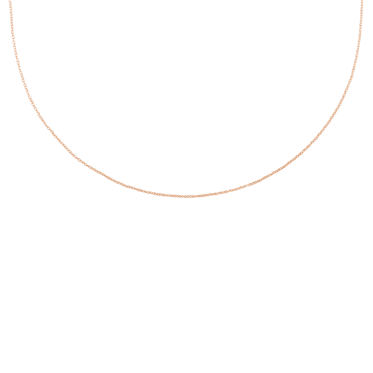 Zilveren ketting Initials