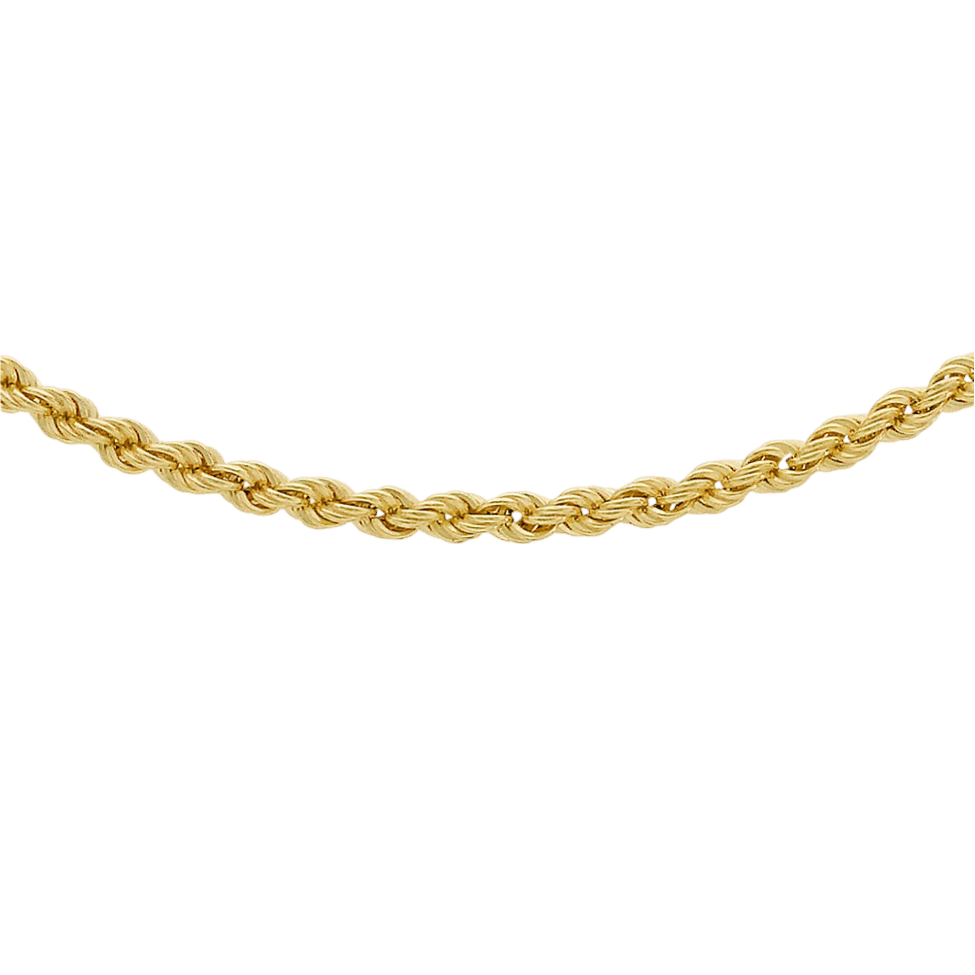 9 karaat ketting koord 45cm voor dames