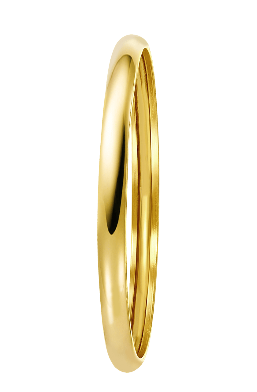 14 karaat geelgouden ring