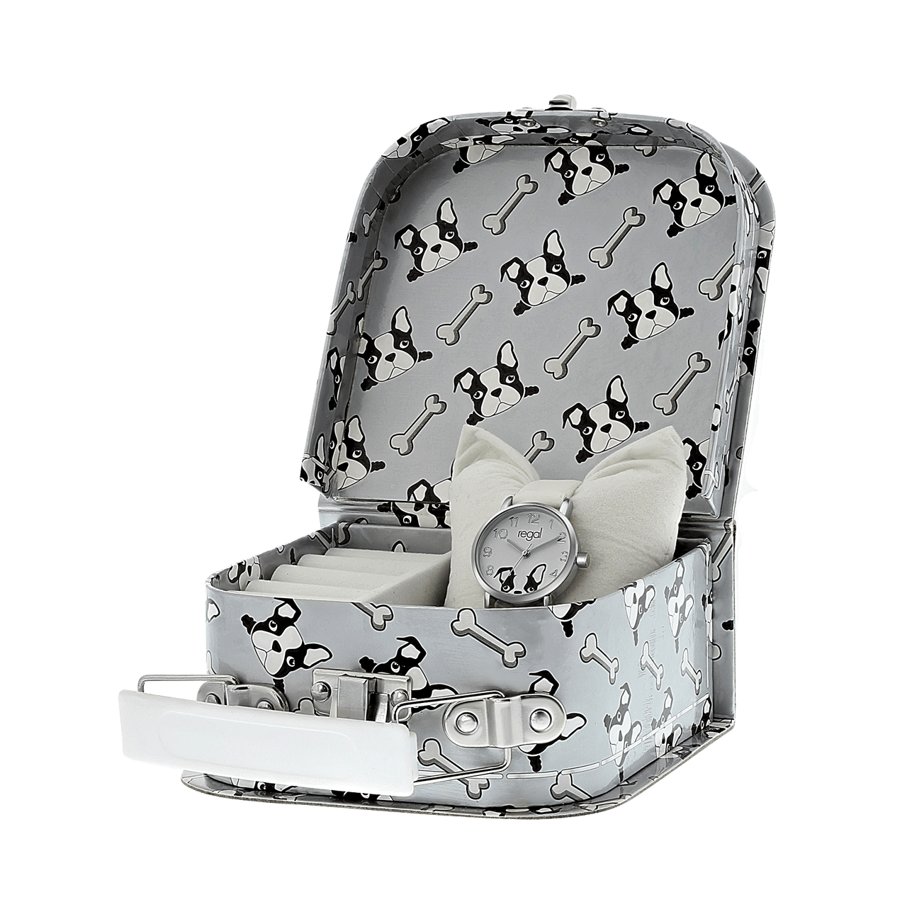 Regal meisjes cadeauset in het wit