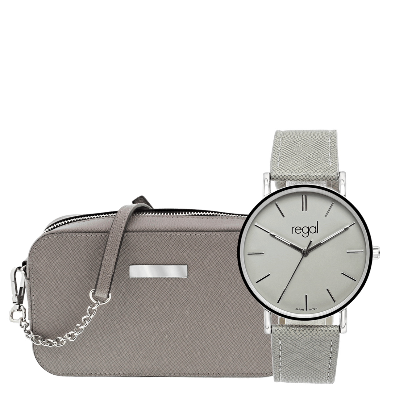 Dunkelgraue Schultertasche