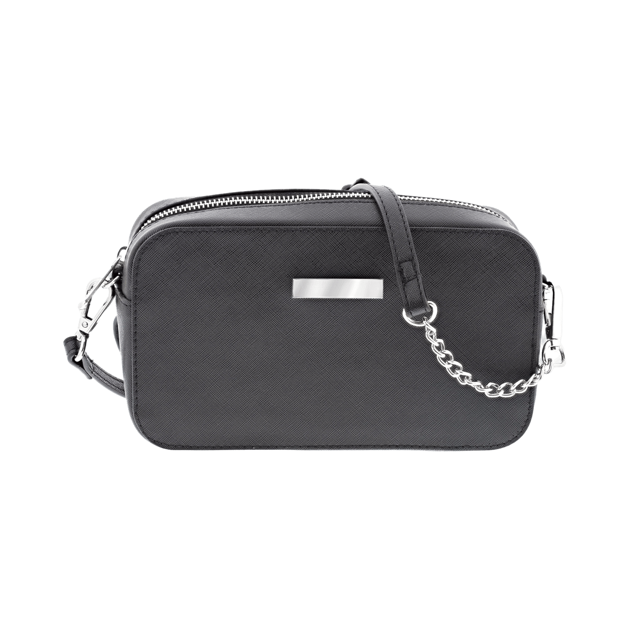 Dunkelblaue Schultertasche