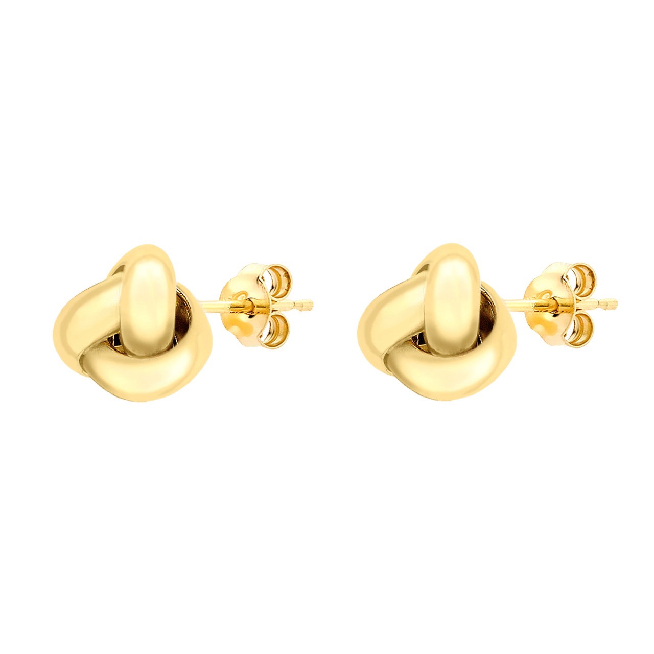 Ohrstecker Knoten aus 375 Gold