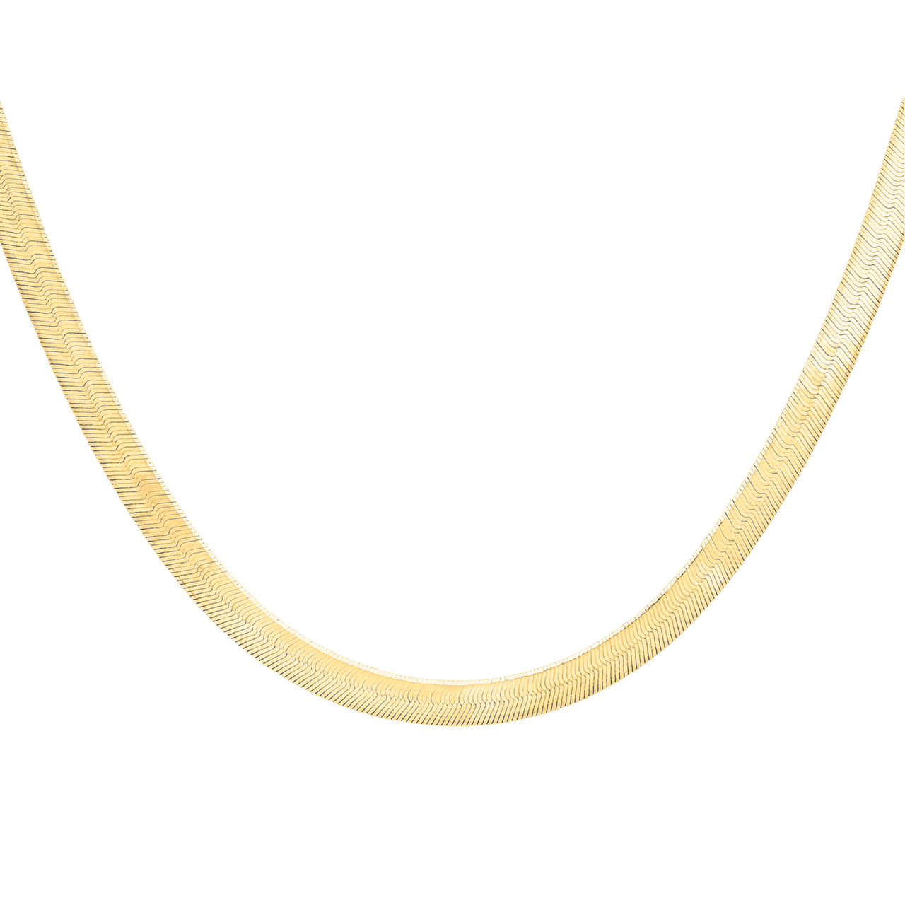 9 Karaat ketting herringbone