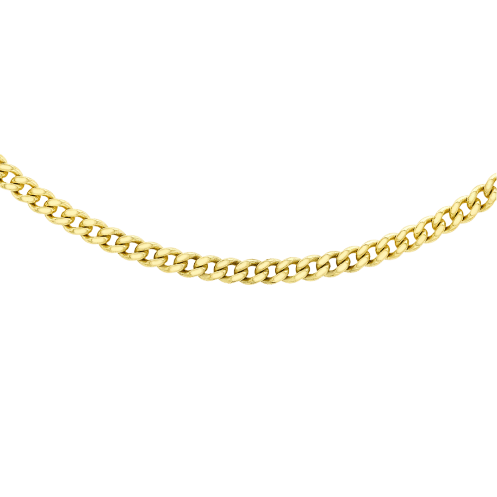 Halskette, 375 Gold, Diamantschliff