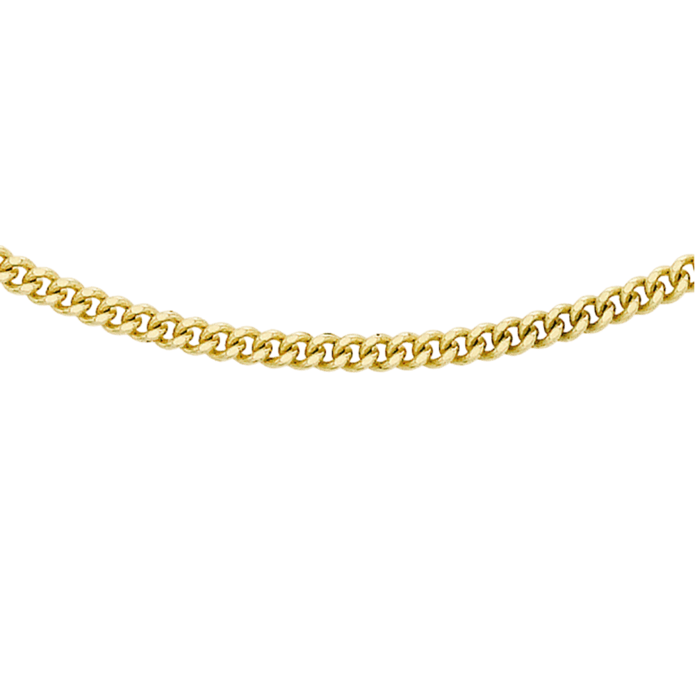 Halskette, 375 Gold, Diamantschliff
