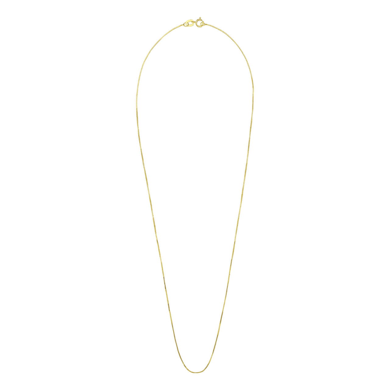 Halskette, 375 Gold, mit venezianischem Kettenglied