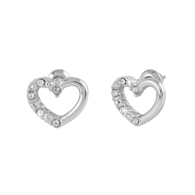 Zilverkleurige byoux set met doosje