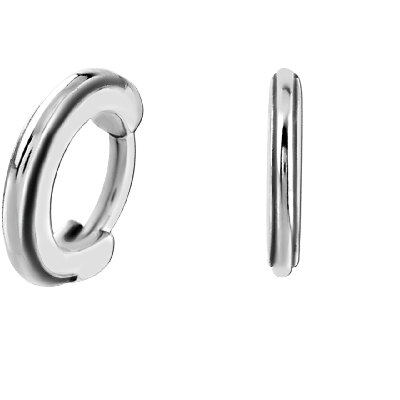 Helix-Piercing aus Edelstahl, Ring, Clicker