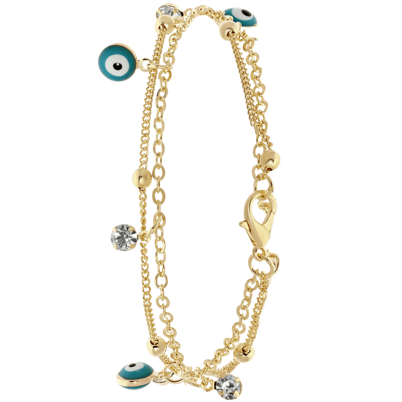 Bijoux goudkleurige enkelbandje voor dames