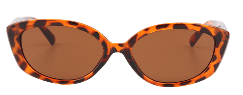 Sonnenbrille mit Leopardenprint