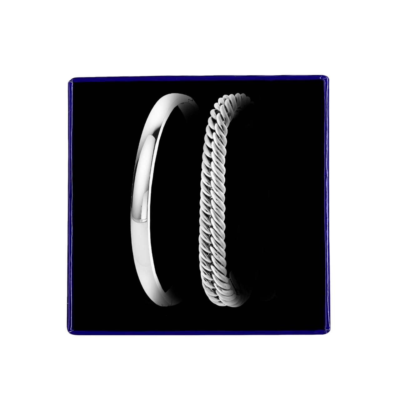 Armband-Set aus Edelstahl