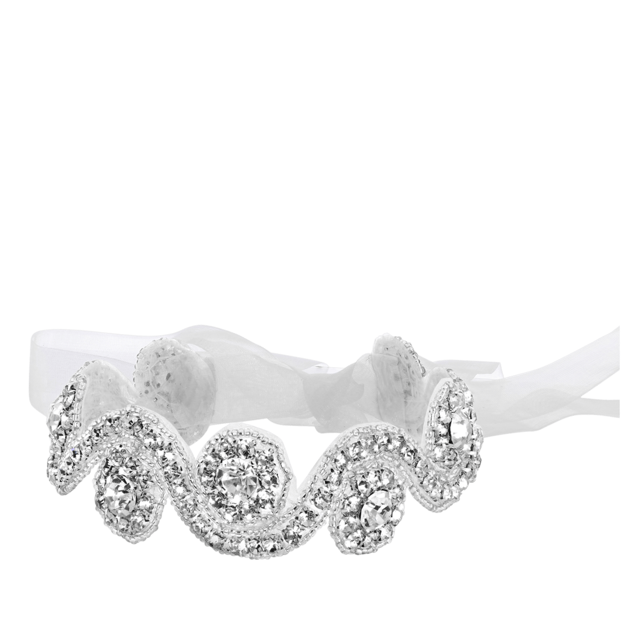 Multifunctioneel haarsieraad met steentjes