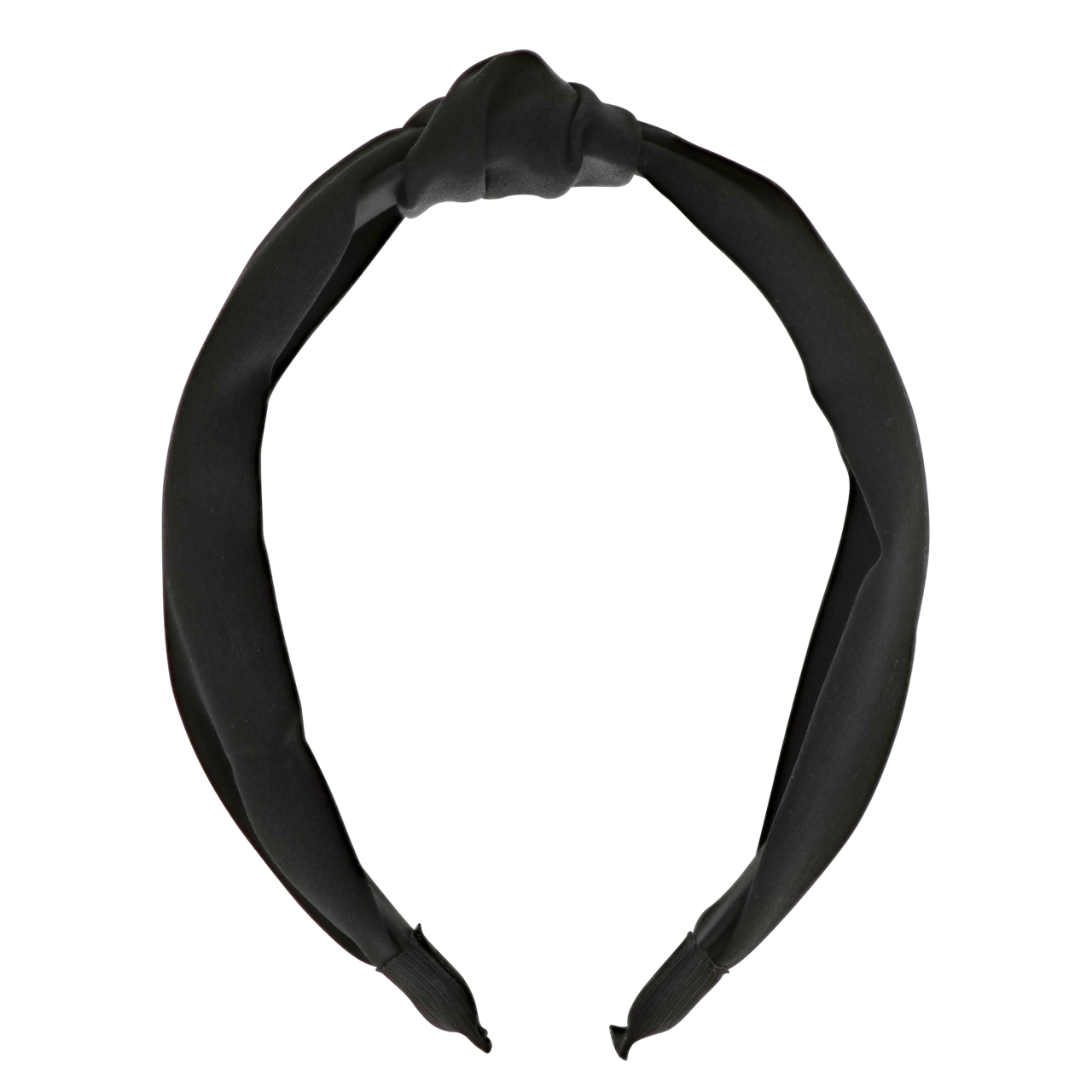 Diadem mit Stoff in Schwarz