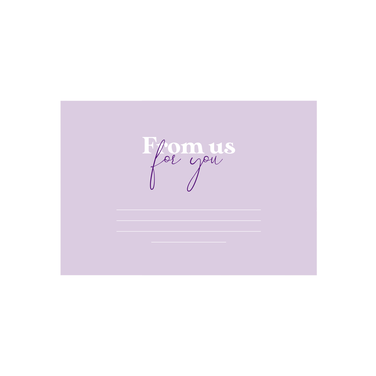 Lucardi Giftcard envelop algemeen