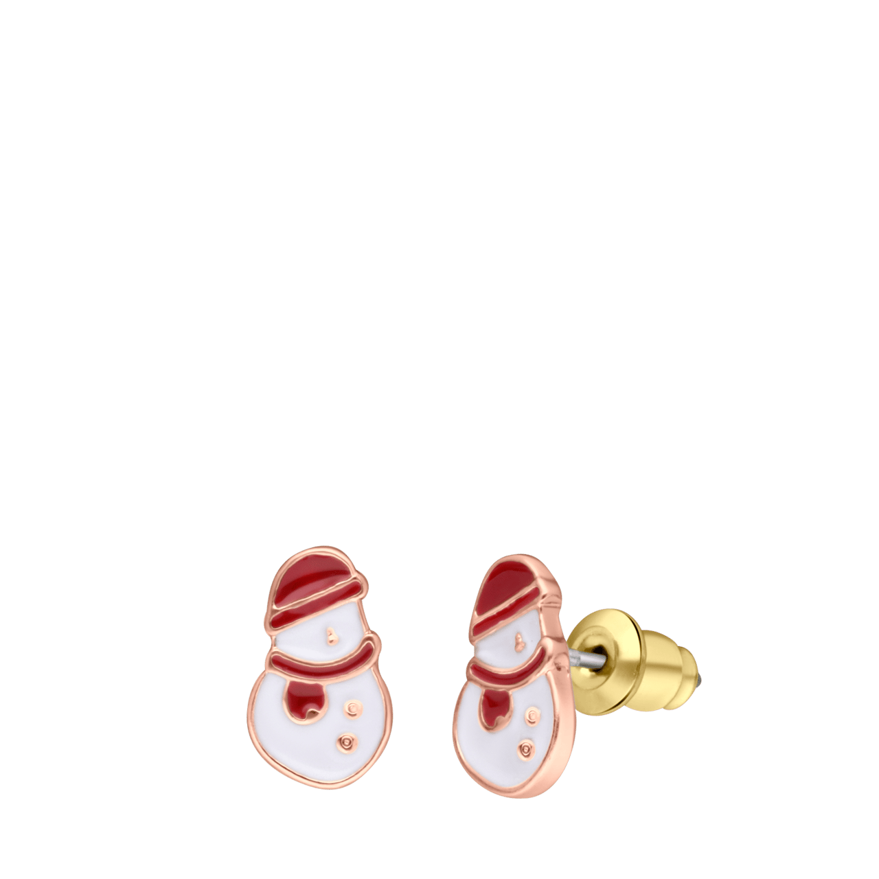 Goudkleurig bijoux setje met oorbellen