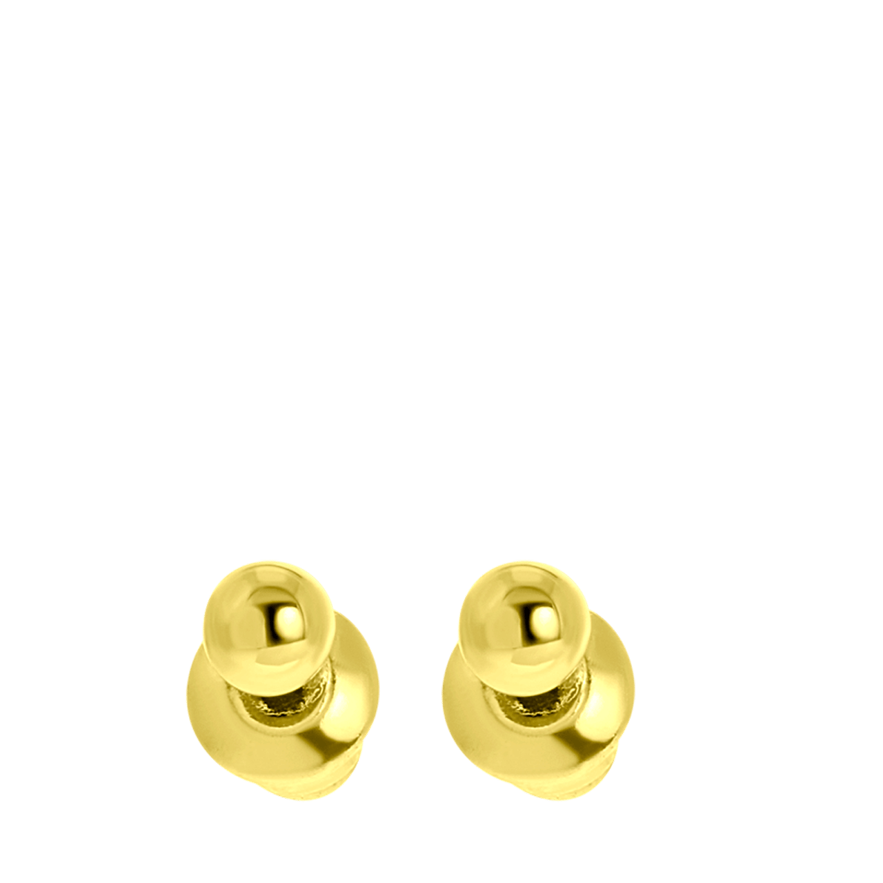 Bijoux goudkleurige oorbellen set voor dames