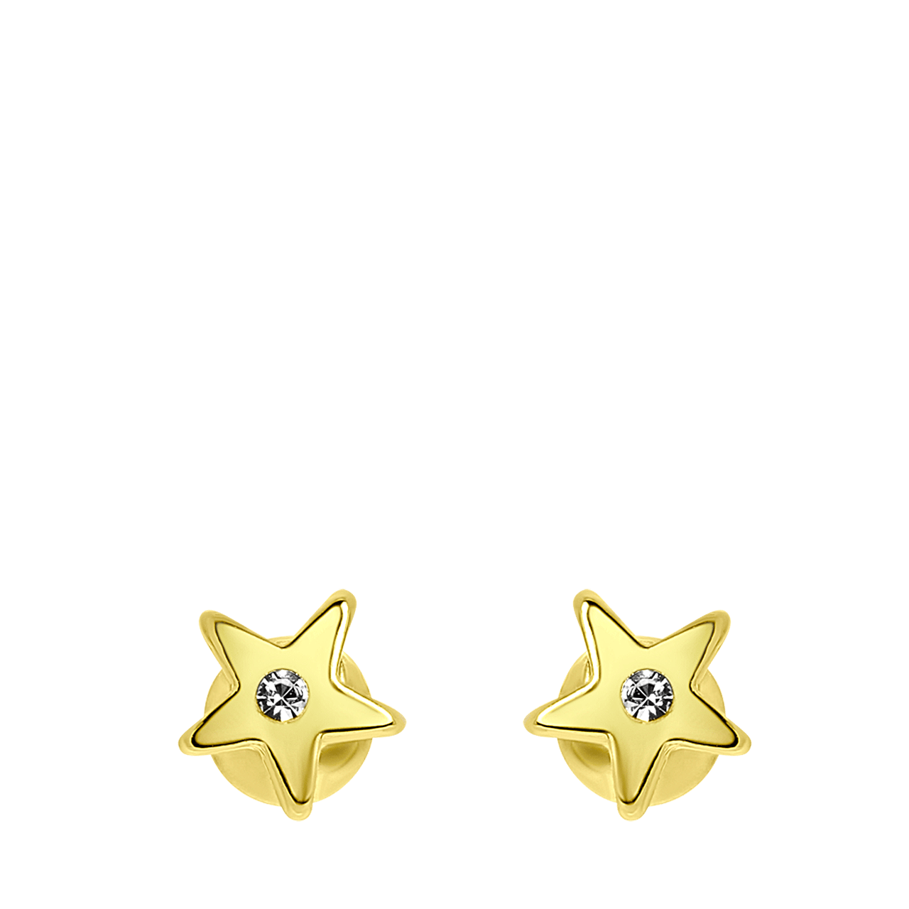 Bijoux goudkleurige oorbellen set voor dames