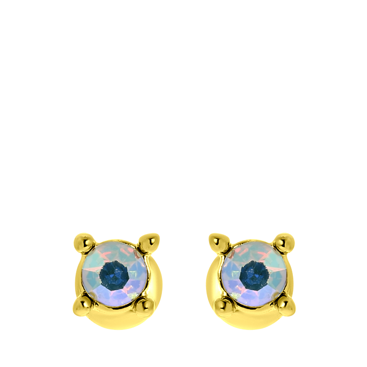 Bijoux goudkleurige oorbellen set voor dames