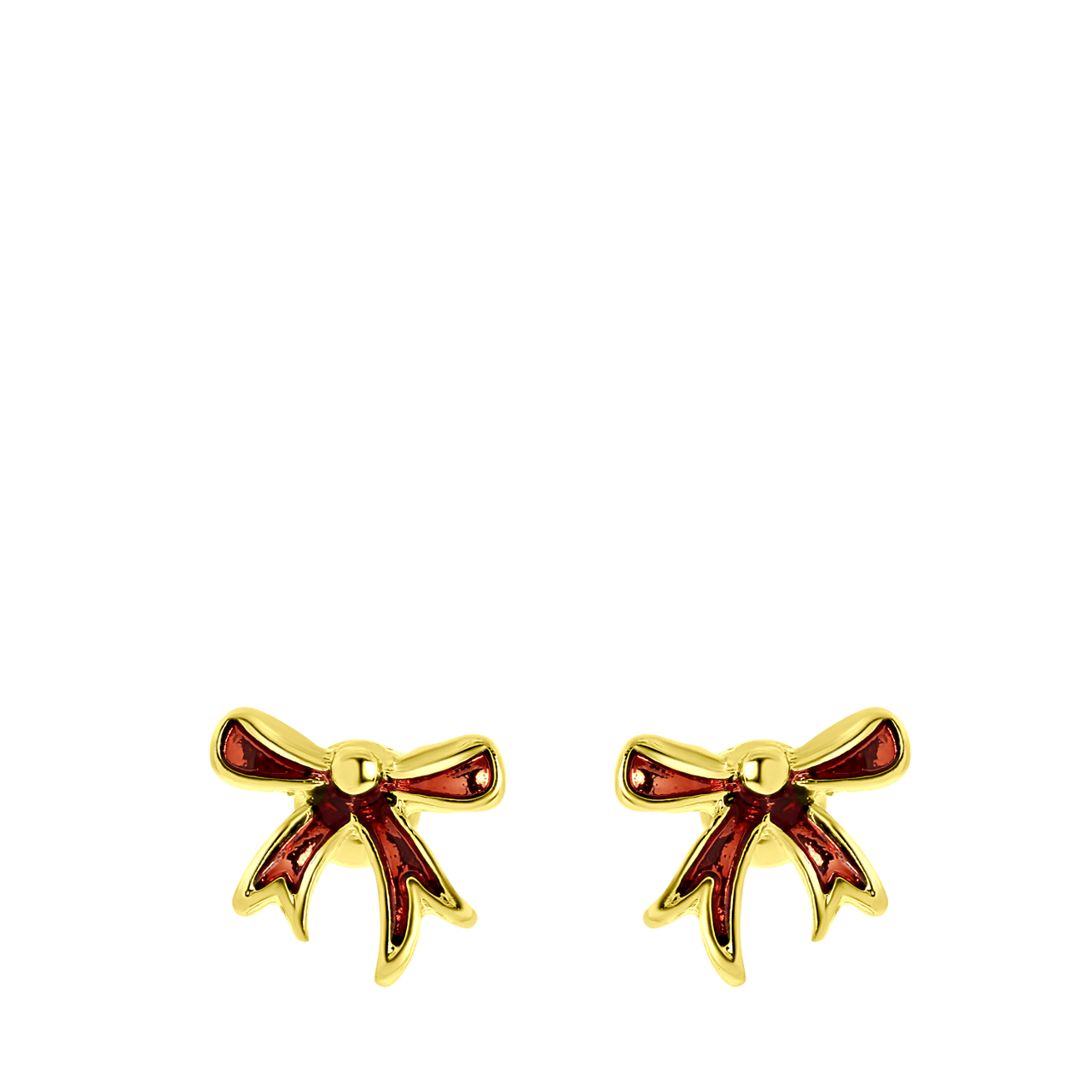 Bijoux goudkleurige oorbellen set voor dames
