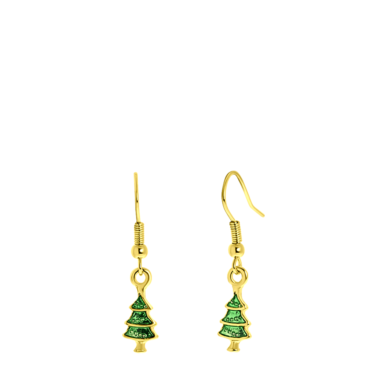 Bijoux goudkleurige oorbellen set voor dames