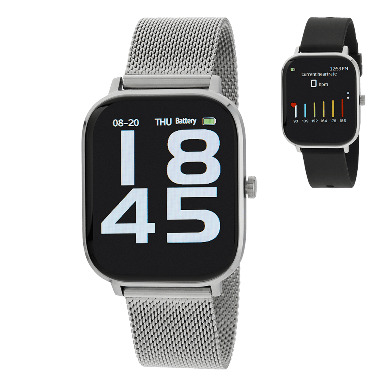 Marea Smartwatch Digitaal Horloge Zilverkleurig B58006/5