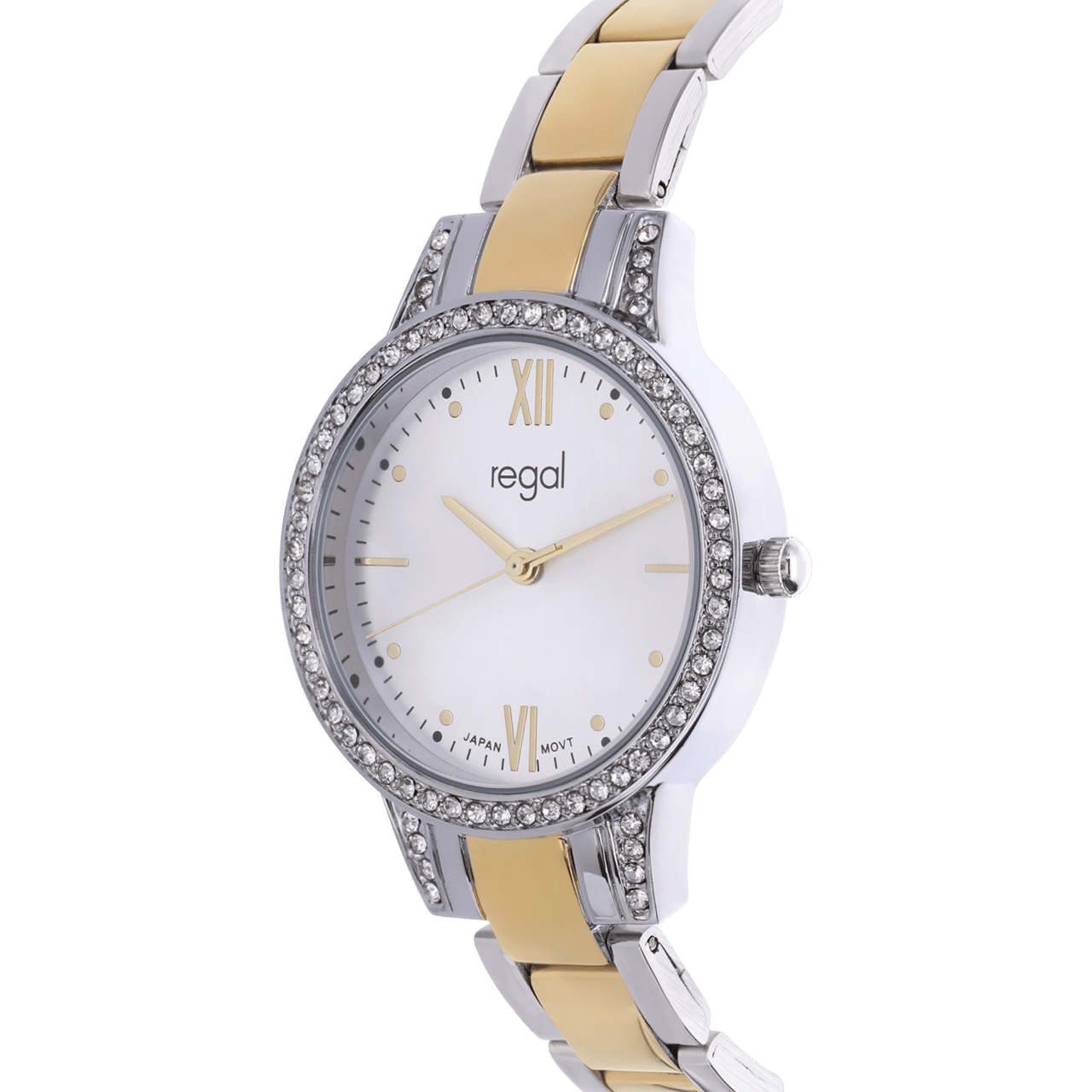 Regal Set Dameshorloge Bicolour met armbanden RG3043-01