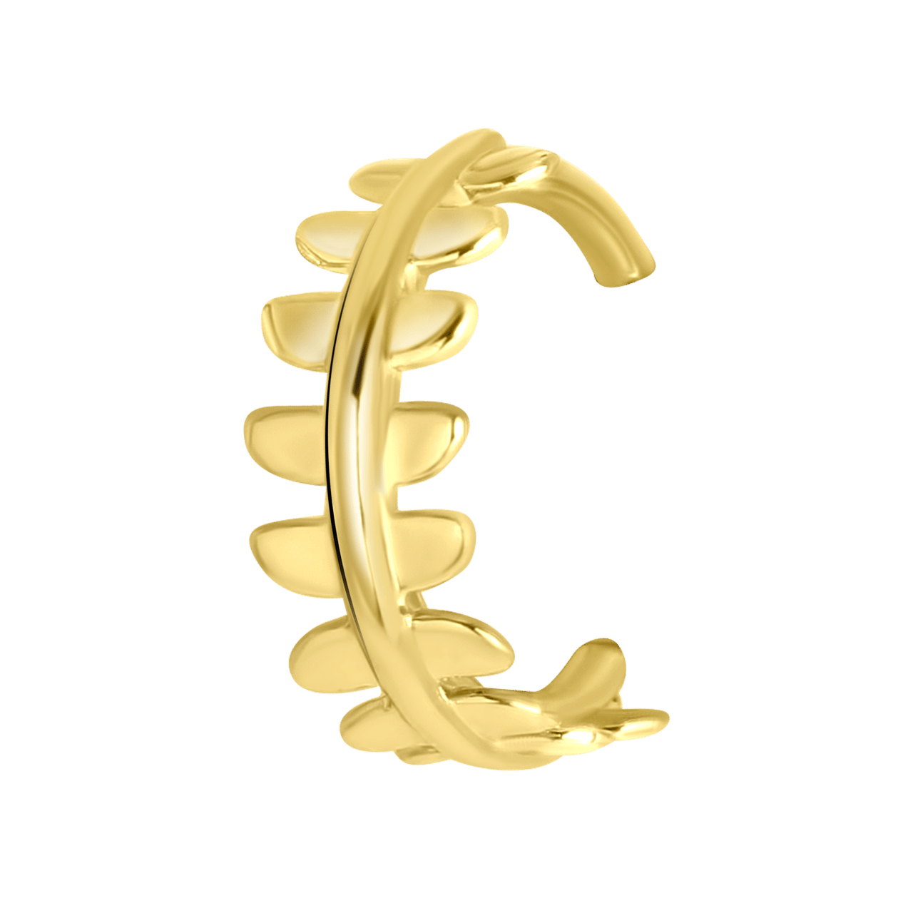 Goldfarbene Bijoux-Ohrringe im Set, mit Ohrklemmen