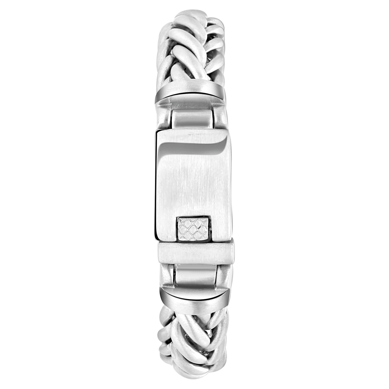 Stalen herenarmband franse gourmet mat