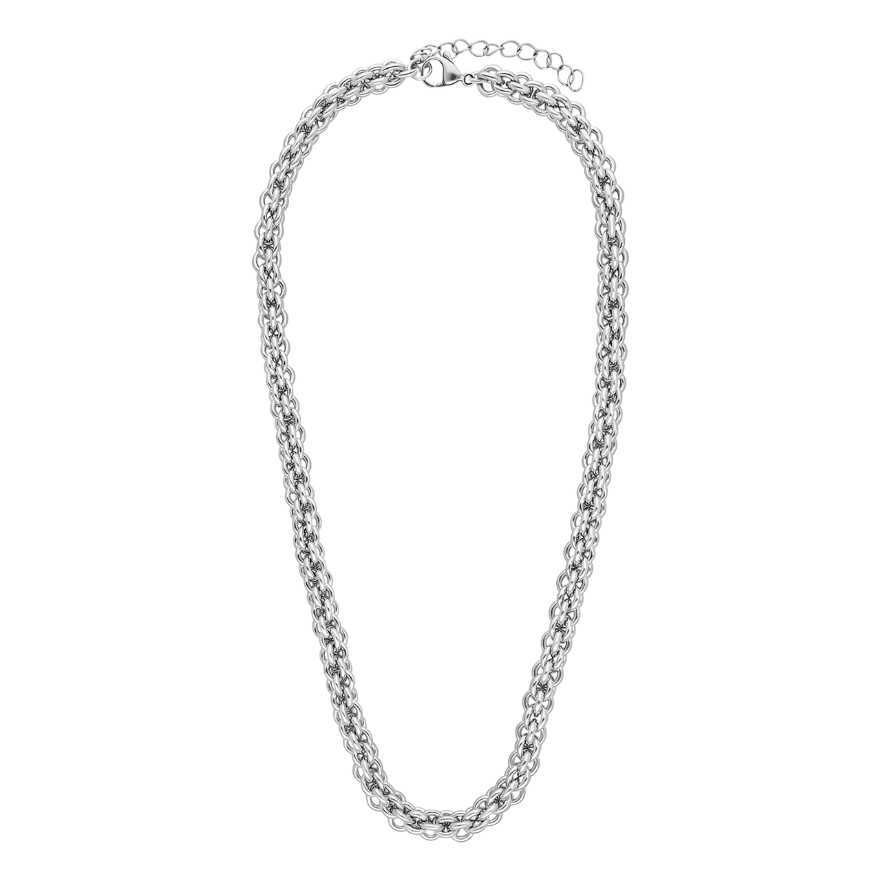 Gerecycled stainless steel oorbellen honore