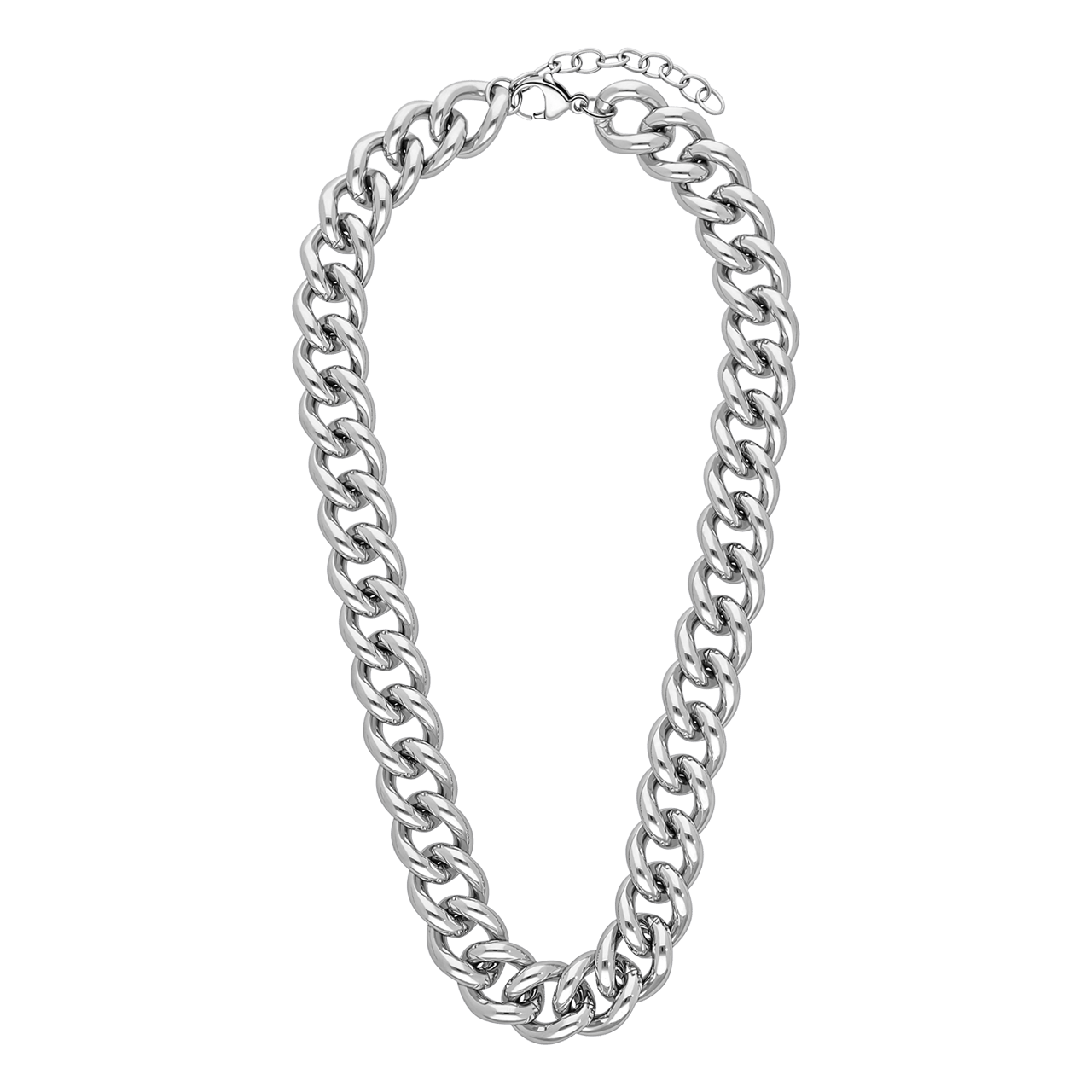 Gerecycled stalen ketting laetitia