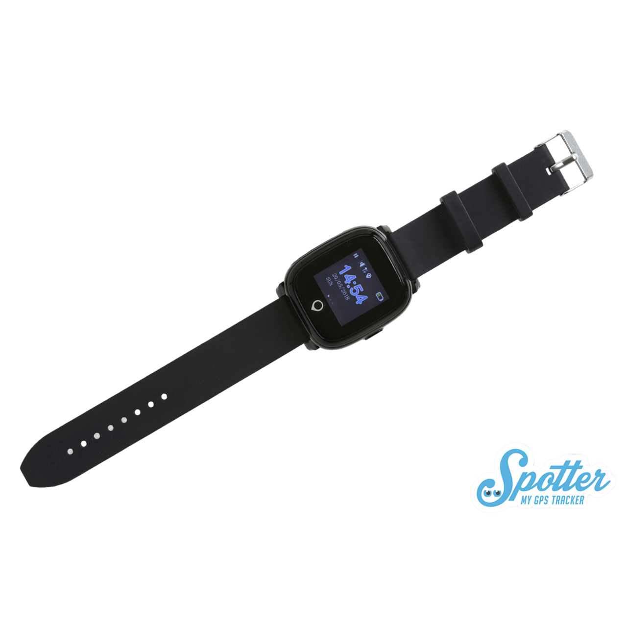 Spotter GPS Armbanduhr schwarz SPW-B1701