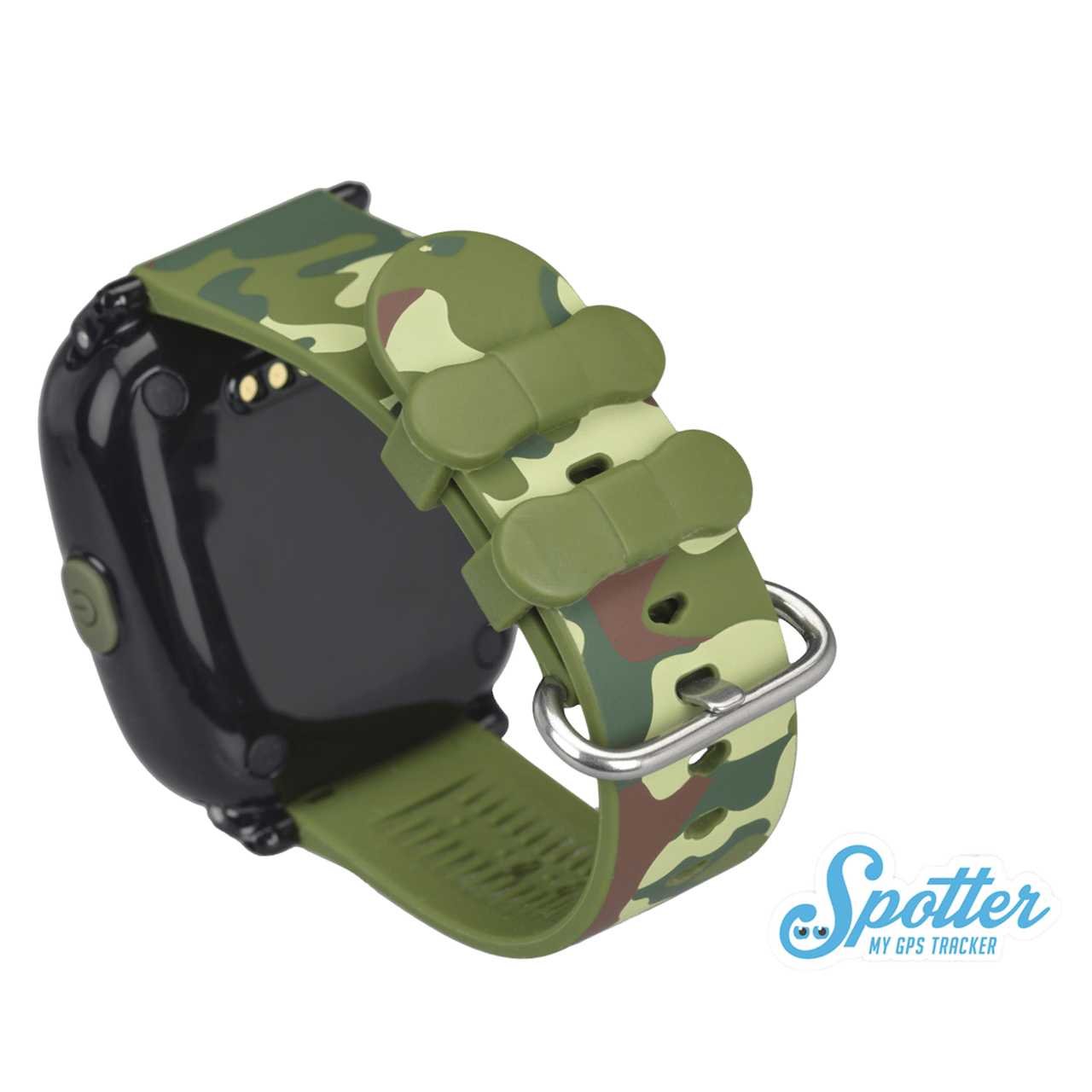 Spotter Digitaal Horloge Zwart met GPS SPW-G1701