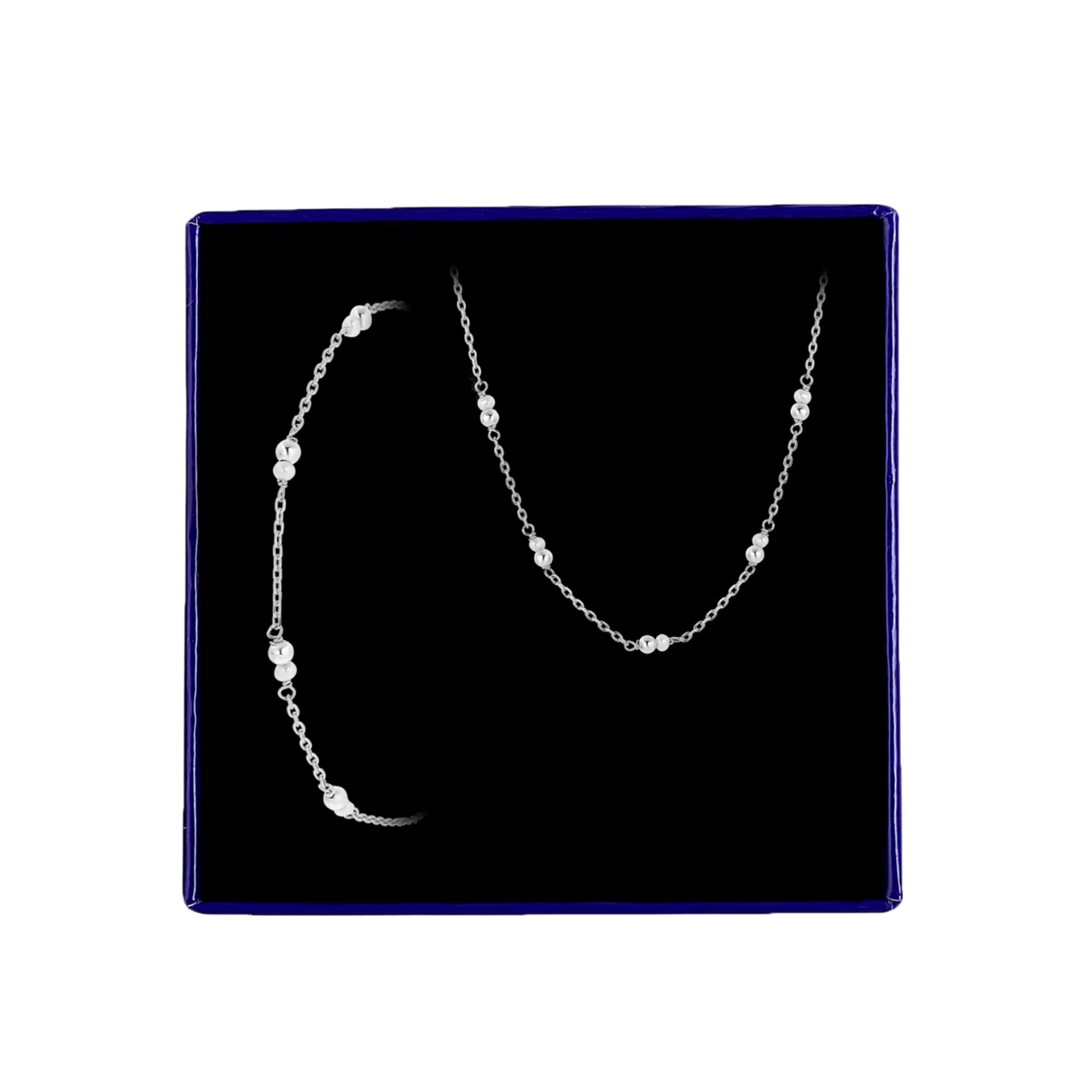 Schmuckset, Halskette & Armband, 925 Silber, Süßwasserperle