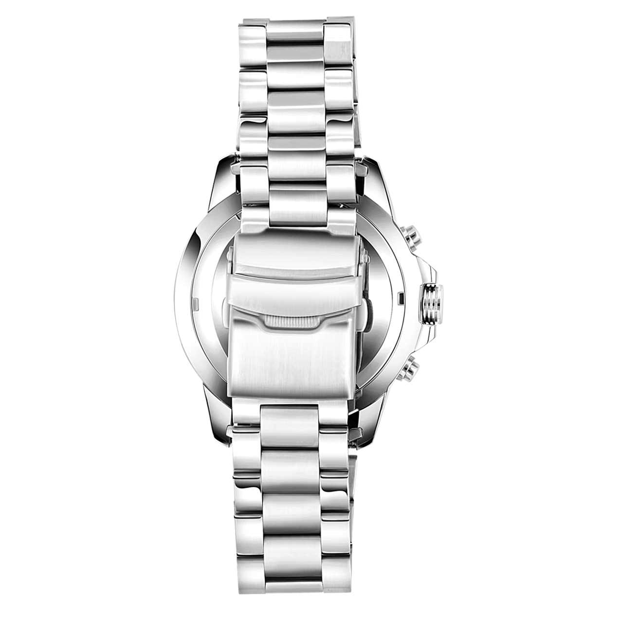 Marlow Miller Chronograf Armbanduhr, Edelstahlarmband