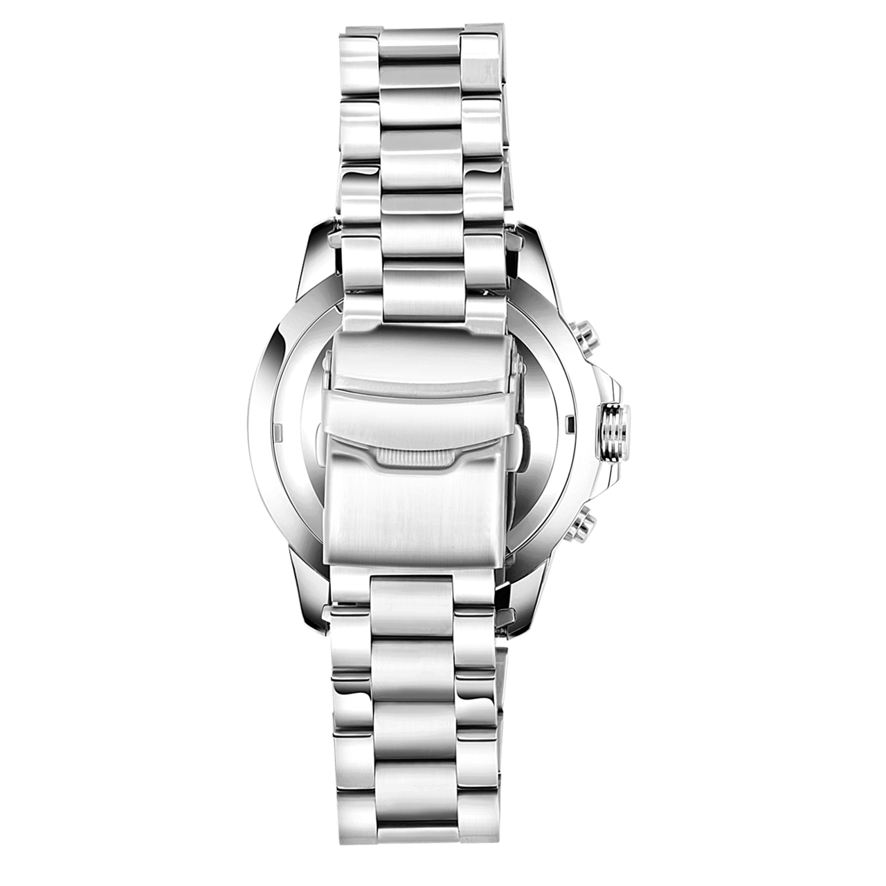 Marlow Miller chronograaf horloge stainless steel band