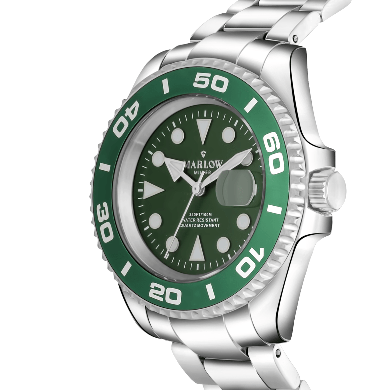 Marlow Miller Heren Horloge Zwart