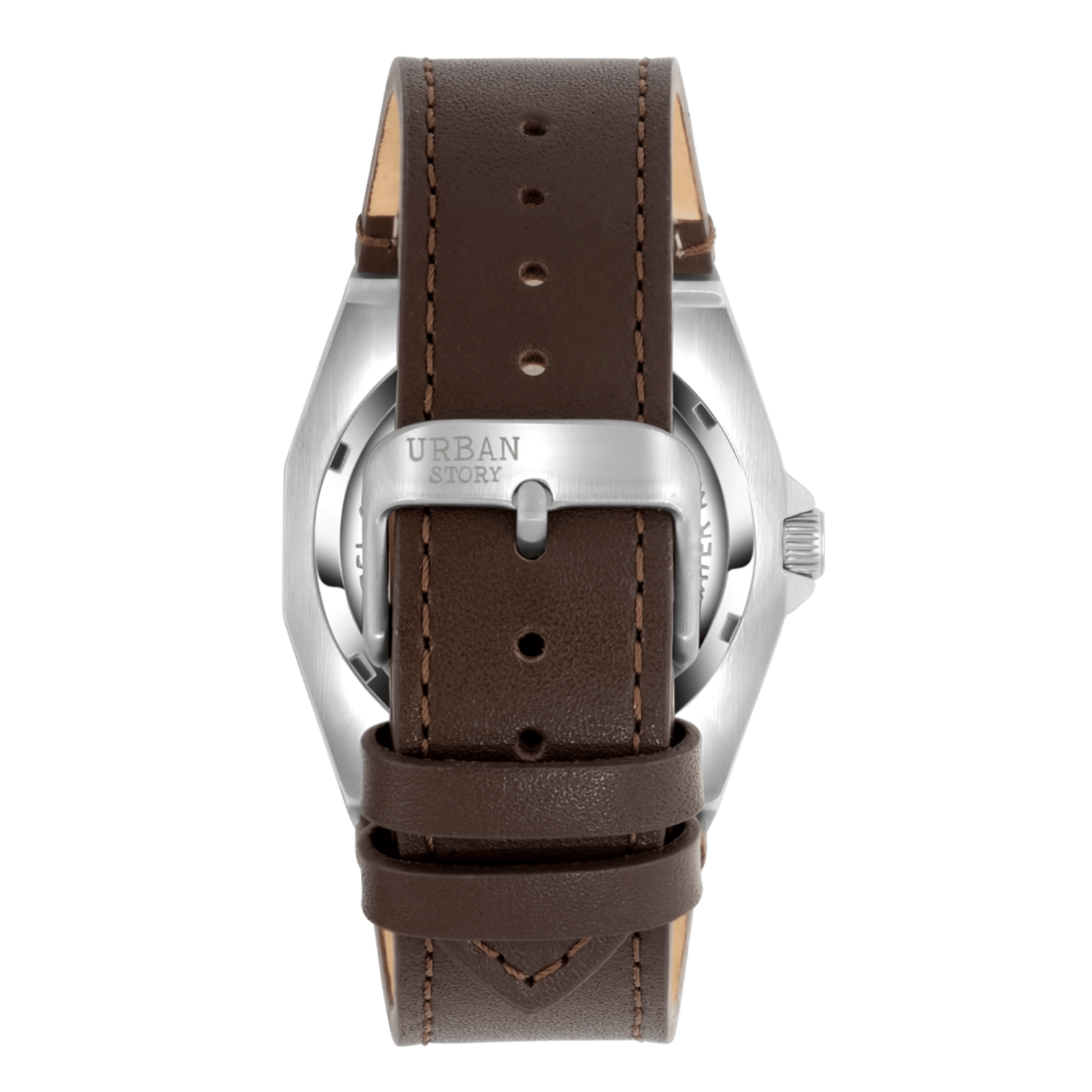 Urban Story Armbanduhr mit Lederband